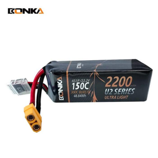 BONKA 2200mAh 150C 6S U2 Series Racing LiPo